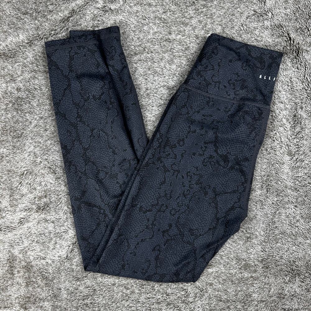 All Fenix Anthropologie Python Charcoal 7/8 Leggings Women's Medium
